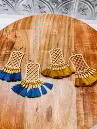Image 2 of MOROCCAN TASSEL EARRINGS