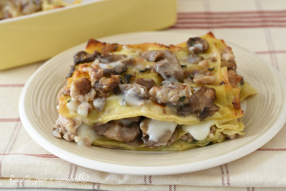 Image of Lasagna Mushroom and Sausage