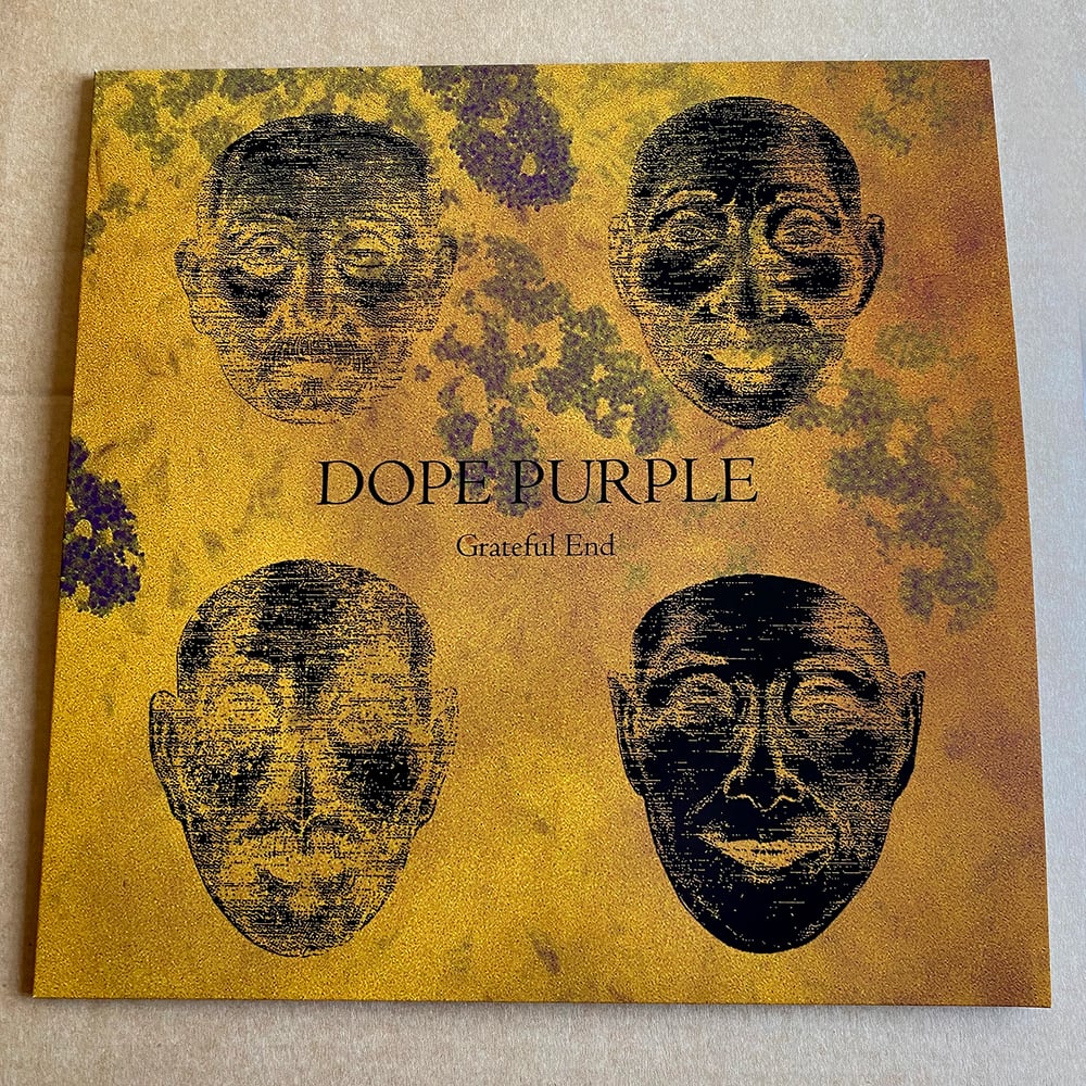 DOPE PURPLE 'Grateful End' Yellow Vinyl LP