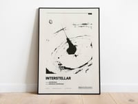 Image 1 of Interstellar - Christopher Nolan Movie Poster