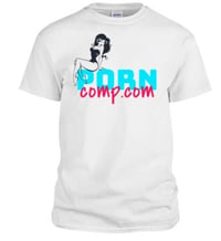 Porncomp.com Pinup Logo T-Shirt