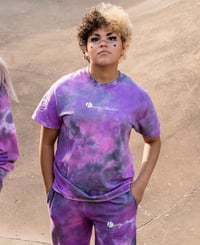 Image 1 of Purple Skull T