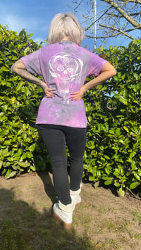 Image 2 of Purple Skull T