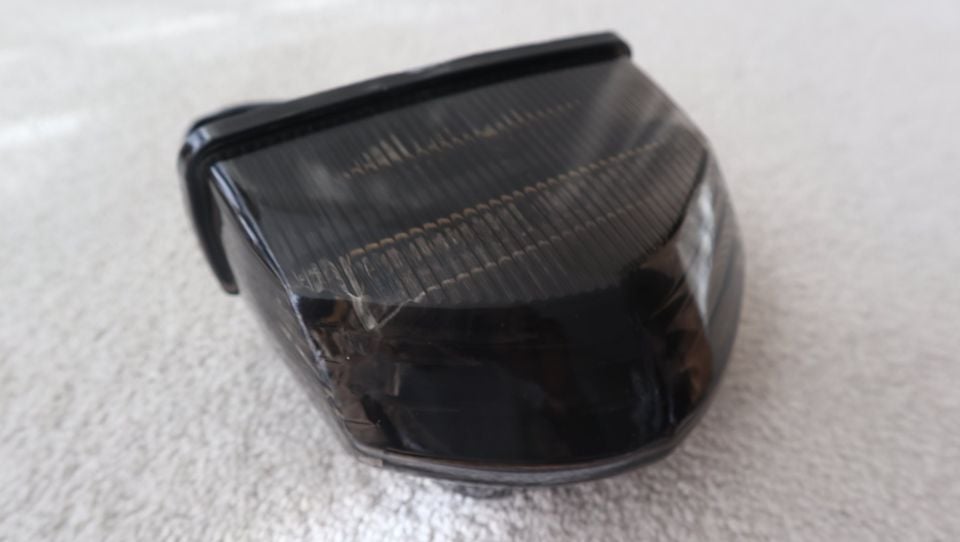 Image of 07- 10 Honda CBR 600RR Smoked Integrated LED Tail Light 