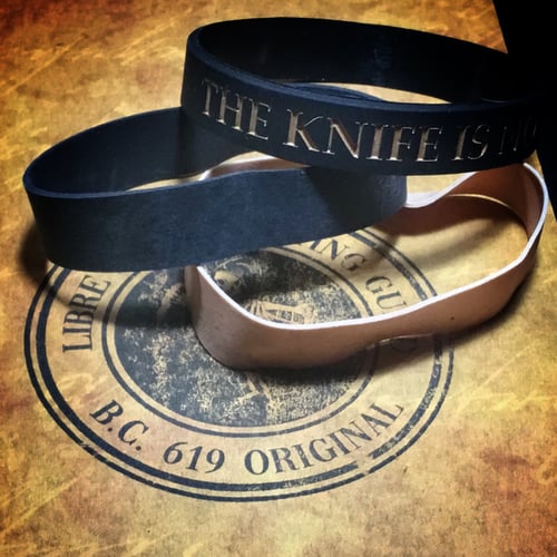 Image of Libre Knife Fighting Guild Wristband & Knife Retention System