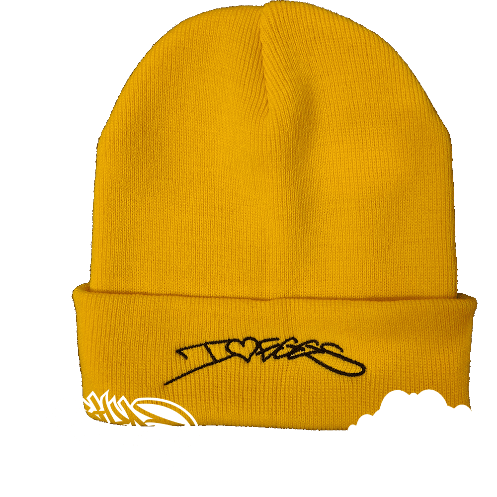 SIKA X EGGS - "I LOVE EGGS"  LIMITED EDITION BEANIES.  £15 INC UK P+P