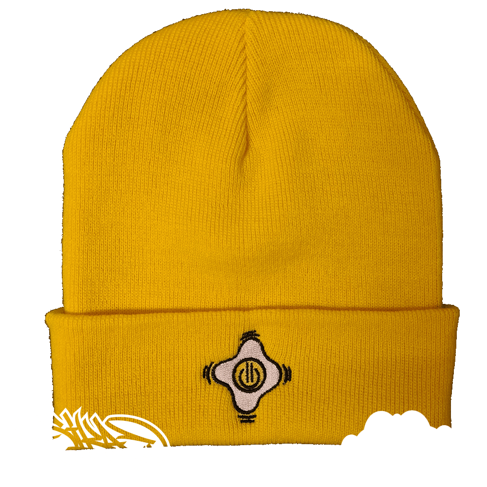 SIKA X EGGS - "I LOVE EGGS"  LIMITED EDITION BEANIES.  £15 INC UK P+P