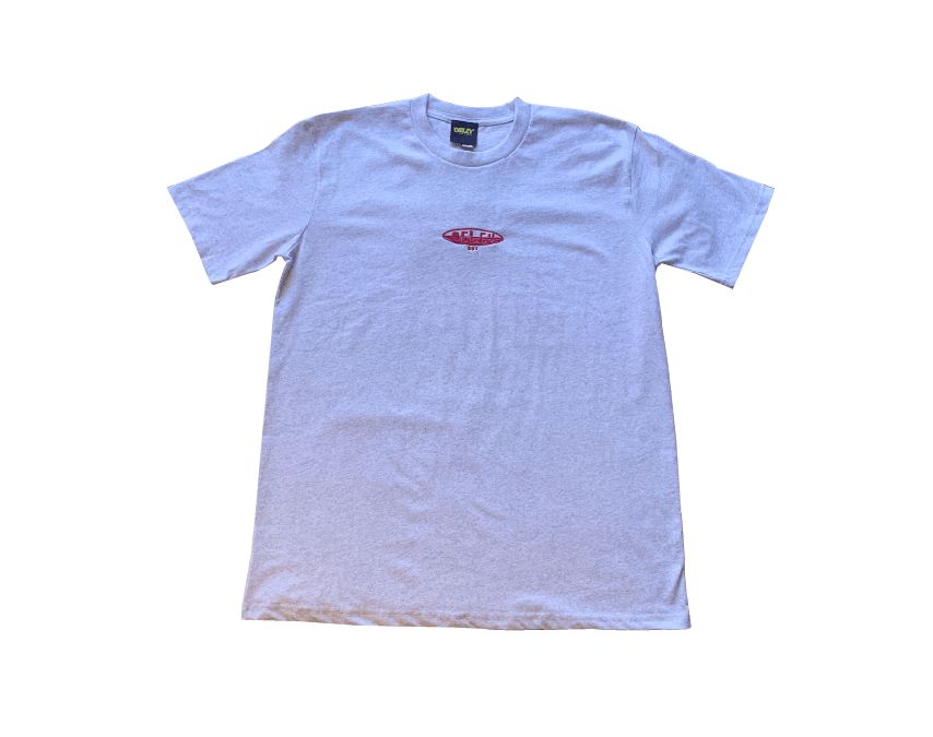 Image of SURF TEE (WHITE MARLE)