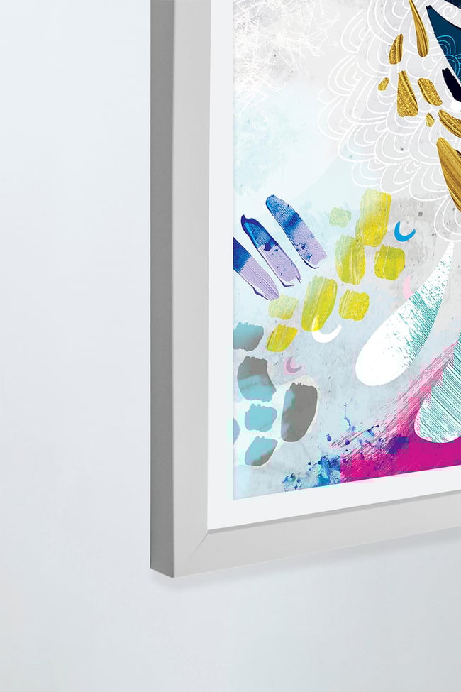 Abstract Butterfly - Art Print