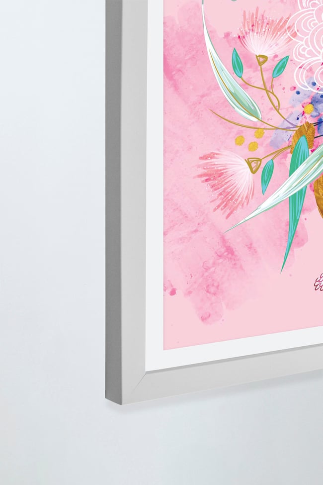 Pink Cockatoo - Art Print