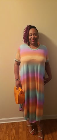 Image 4 of You're Smoking Hot- maxi dress 