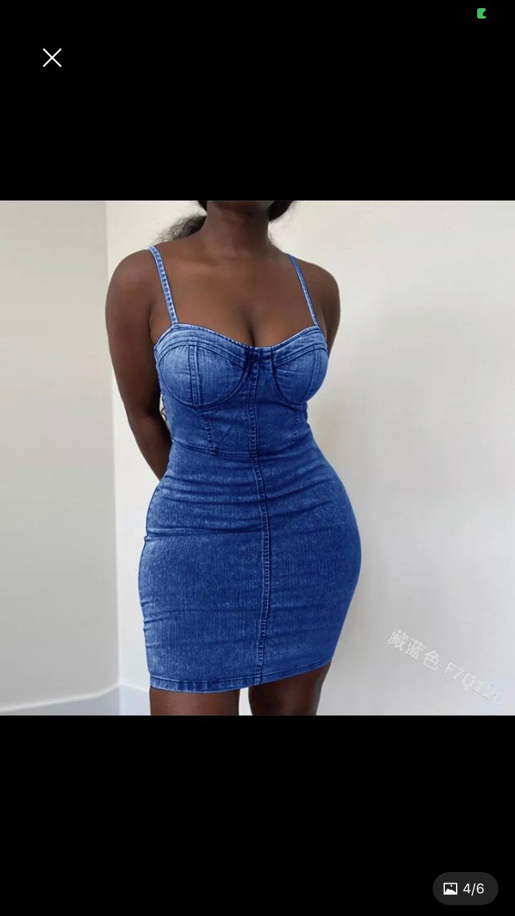 Image of Denim dress