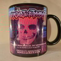 Image 1 of Mindjacket Monday "TV Wall" Black Mug