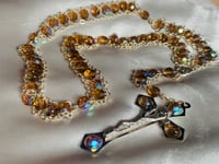 Image 2 of Topaz Ladder Rosary Beads