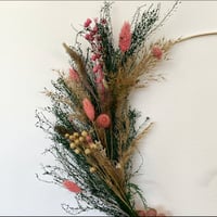 Image 1 of Dried flower hoop 