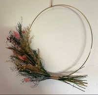Image 2 of Dried flower hoop 