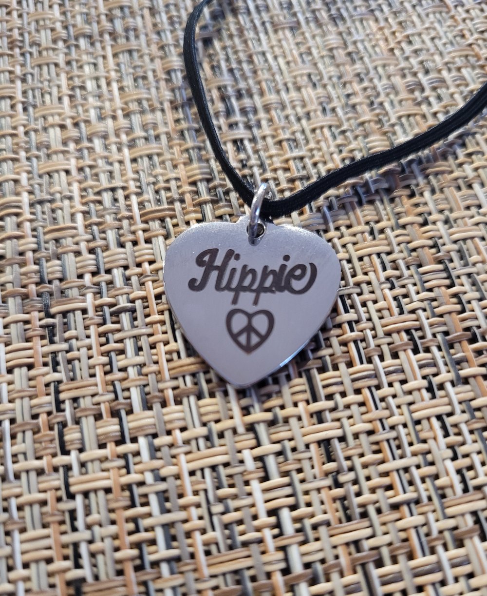 Image of Hippie Heart Necklace