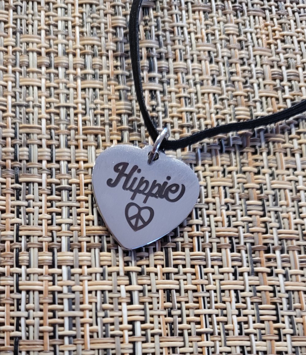 Image of Hippie Heart Necklace