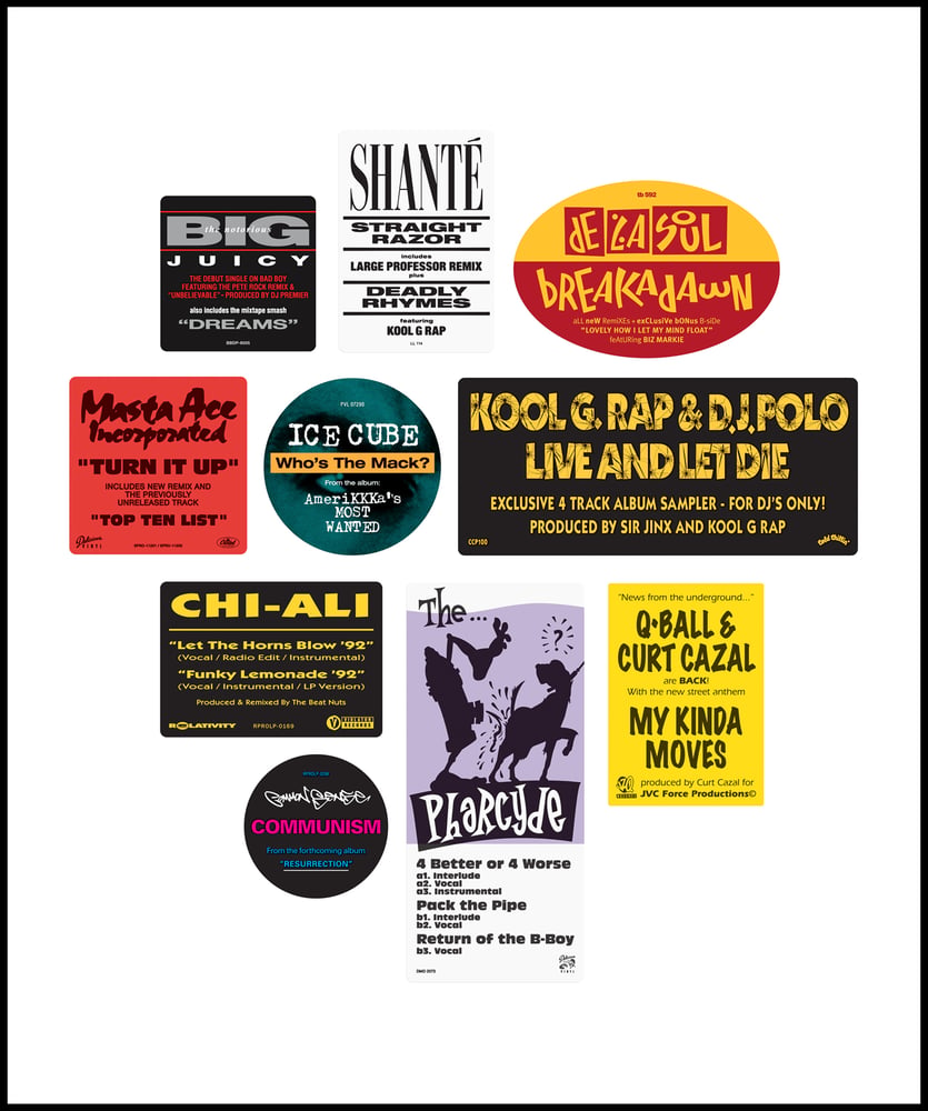 Don't Believe The HypeSticker” 1990s pack No. 2 (April 2021 Don't Believe The HypeSticker” 1990s pack No. 2 (April 2021