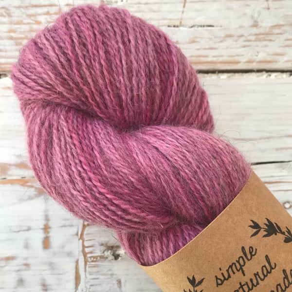 Image of Cochineal BFL/Gotland Sock/4ply