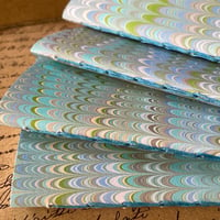 Image 3 of Marbled Notebooks Nonpareil Blues