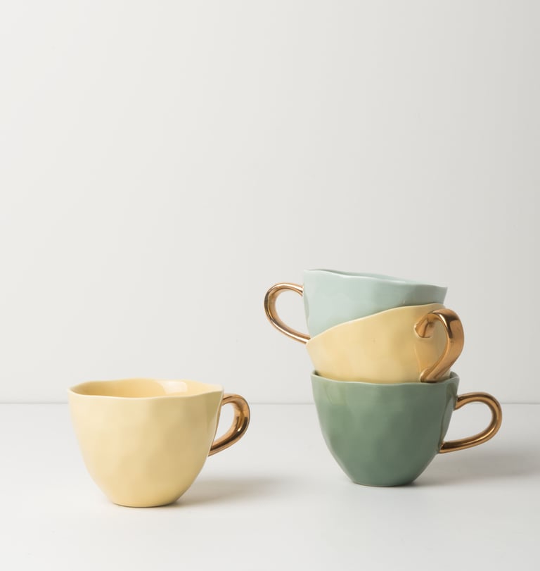GRANDE TASSE GOOD MORNING - VERT CÉLADON Image 4