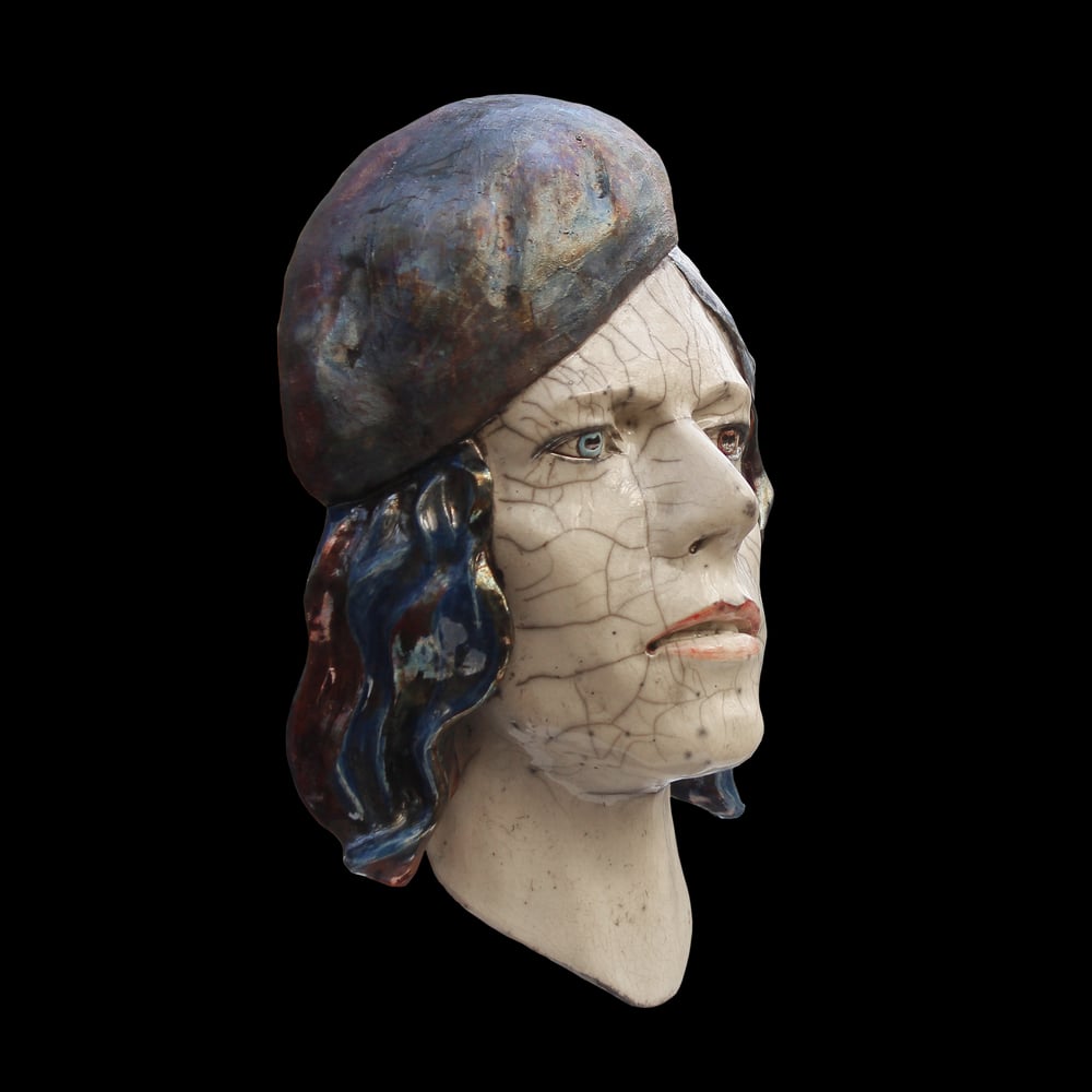*SALE* The Man Who Sold The World – Raku Mask