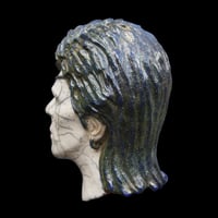 Image 3 of *SALE* Halloween Jack Raku (Full Head Sculpture)