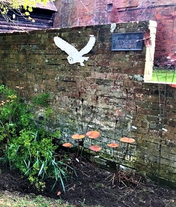 Hand Forged Owl Wall Art