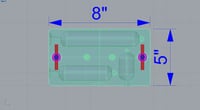 Image 5 of Cod Sinker / Deep Drop Weight Mold ( 3 Cavity ) 1# - 2# - 3#