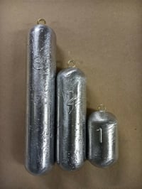 Image 2 of Cod Sinker / Deep Drop Weight Mold ( 3 Cavity ) 1# - 2# - 3#