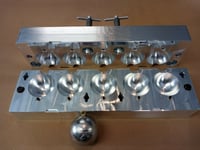 Image 1 of 2 LB Cannon Ball Deep Drop Weight Mold ( 5 Cavity )