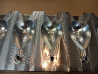 Image 5 of 3 oz Bell Sinker Production Mold ( 10 cavity )