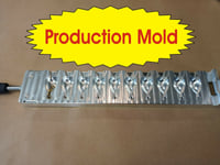 Image 2 of 3 oz Bell Sinker Production Mold ( 10 cavity )