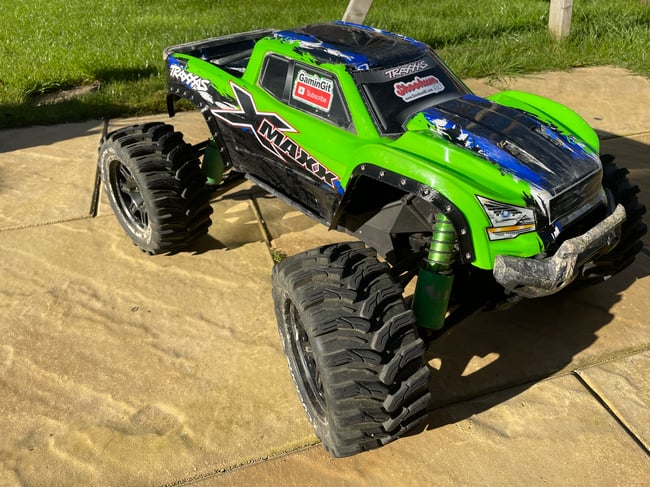 Traxxas XMaxx Fender Flare Extended Wheel Arch Mud Guards Flaps X Maxx Fender Extender