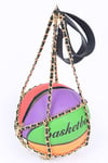 Multi Color Basketball Handbag 🏀 