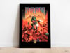 Doom 1993 Original Game Poster, Doomguy Wallpaper