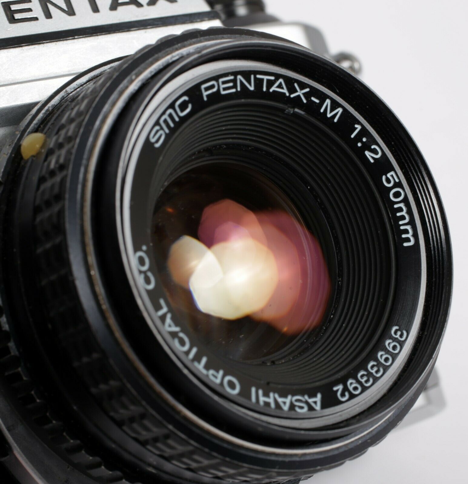 Pentax K1000 35mm SLR Film Camera with Pentax-M 50mm F2 Lens 