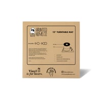 Image 4 of Turntable Mat 12" - "Vinyl is for Lovers"