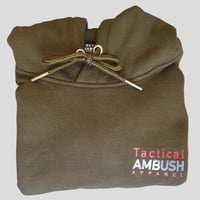 Image 2 of Signature Unisex Hoodie Kamikaze Khaki