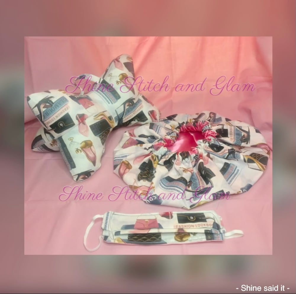 Image of Glam Girl Beauty Bonnet Bundle or Couture Bonnet Bundle 