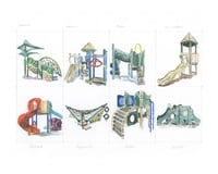 LA Playgrounds Prints