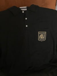 Black Pocket Polo