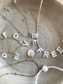 ‘Loved’ Necklace on Gold Filled Chain