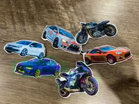 Car stickers