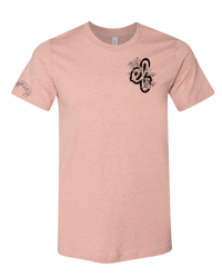 EF Orchid Logo T-Shirt - Peach