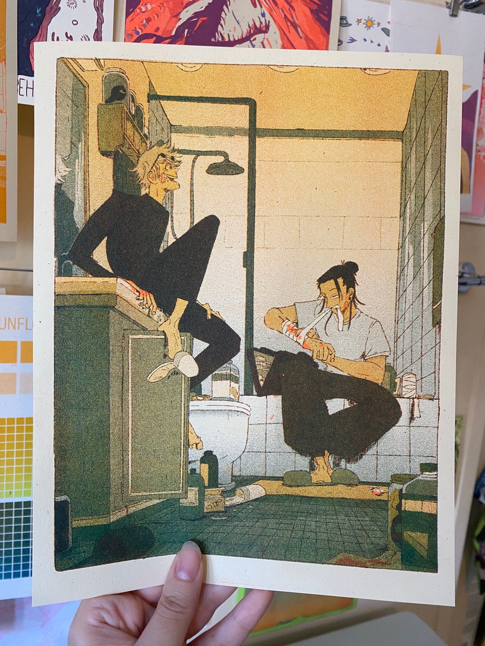 Image of Post Mission Risograph