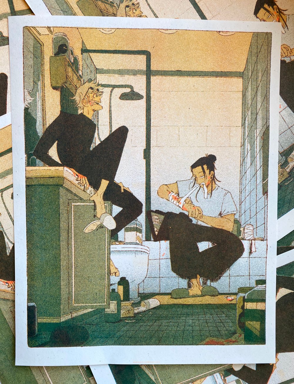 Image of Post Mission Risograph