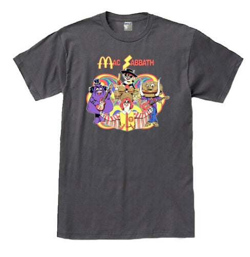 mac sabbath t shirt