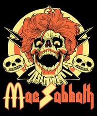 Image 1 of Mac Sabbath T- shirt (sandwich bloody sandwich) from Gris Grimly
